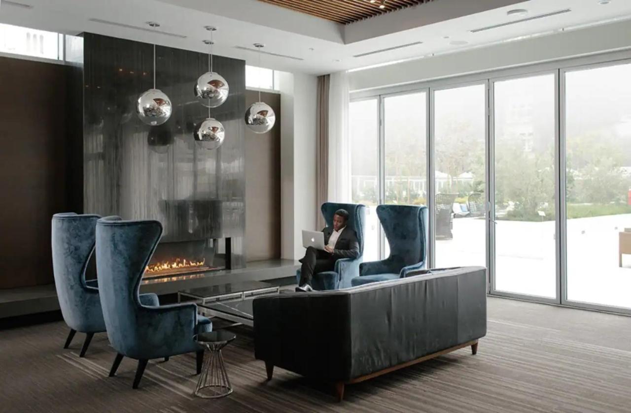 Level Downtown La South Olive Hotell Los Angeles Exteriör bild