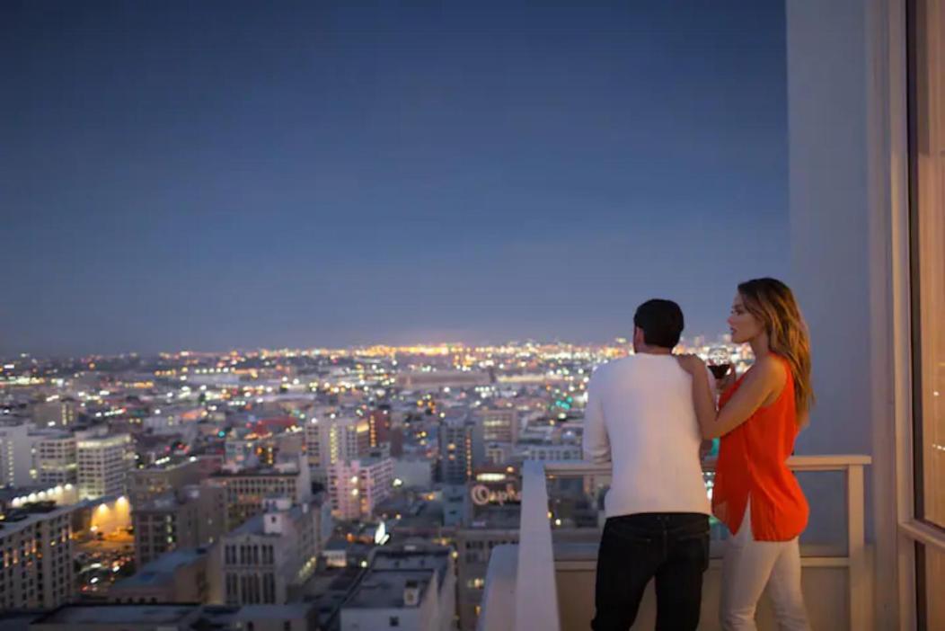 Level Downtown La South Olive Hotell Los Angeles Exteriör bild