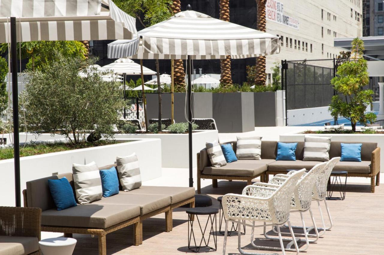 Level Downtown La South Olive Hotell Los Angeles Exteriör bild