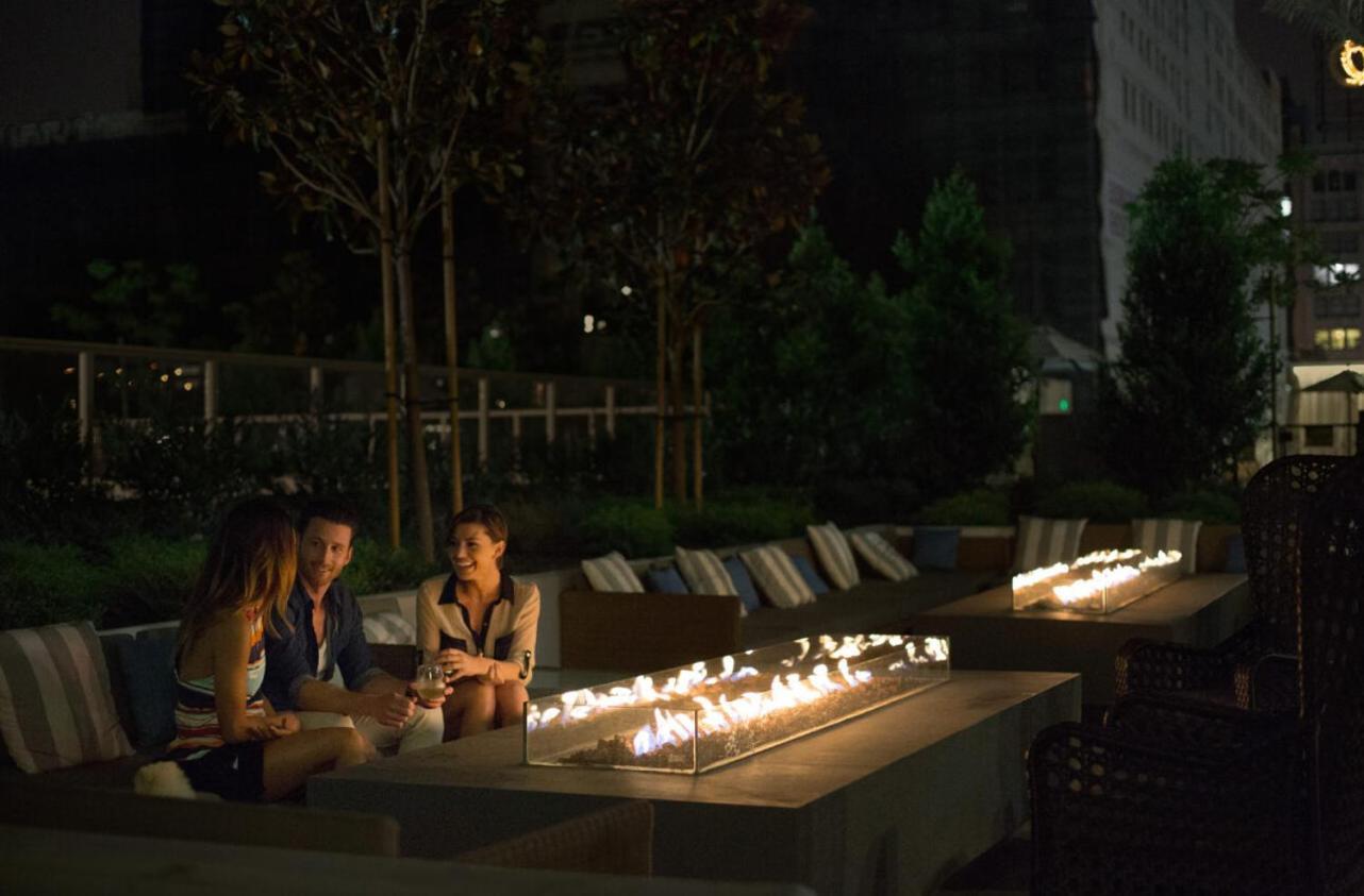 Level Downtown La South Olive Hotell Los Angeles Exteriör bild