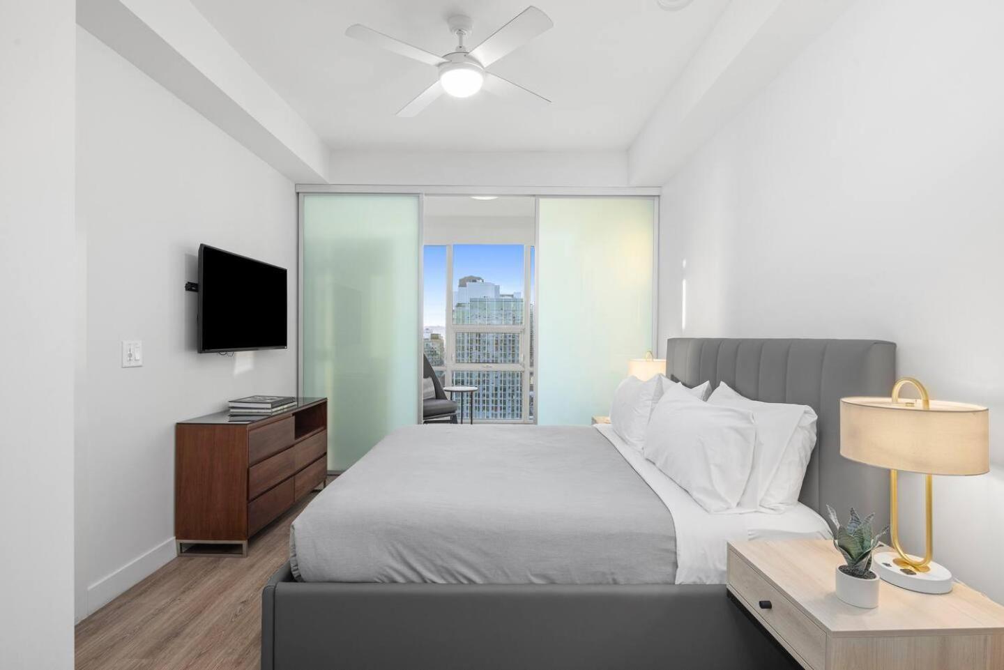 Level Downtown La South Olive Hotell Los Angeles Exteriör bild