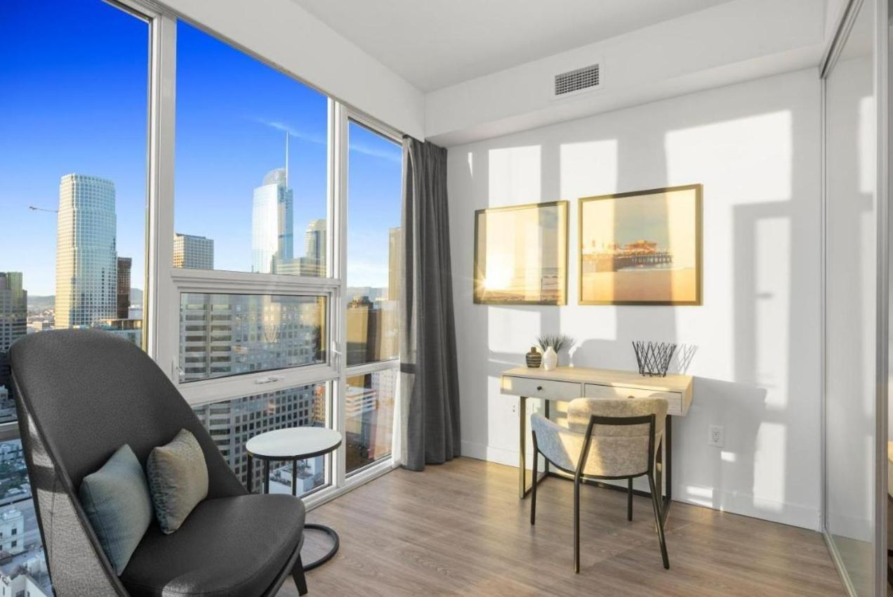 Level Downtown La South Olive Hotell Los Angeles Exteriör bild