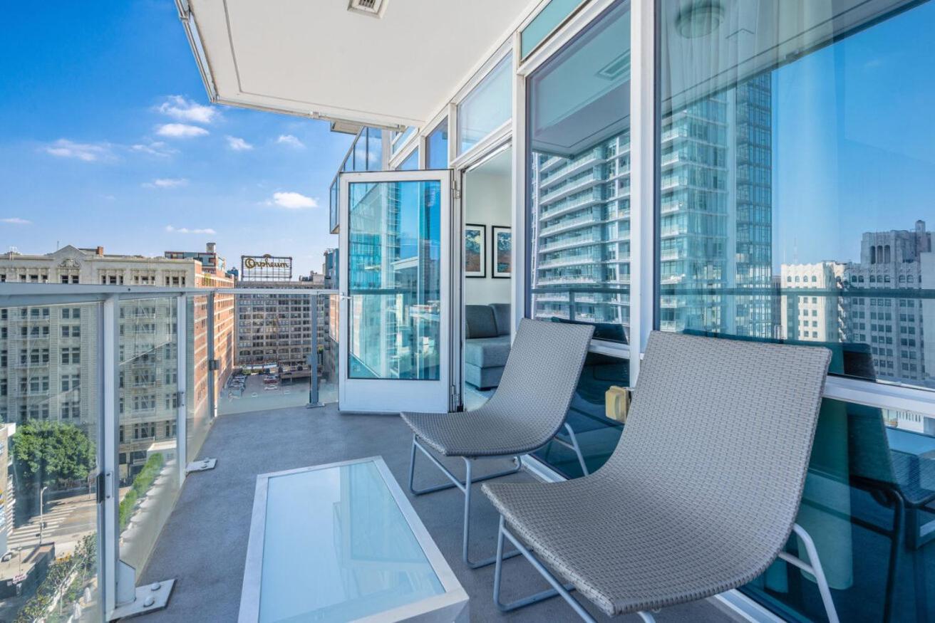 Level Downtown La South Olive Hotell Los Angeles Exteriör bild