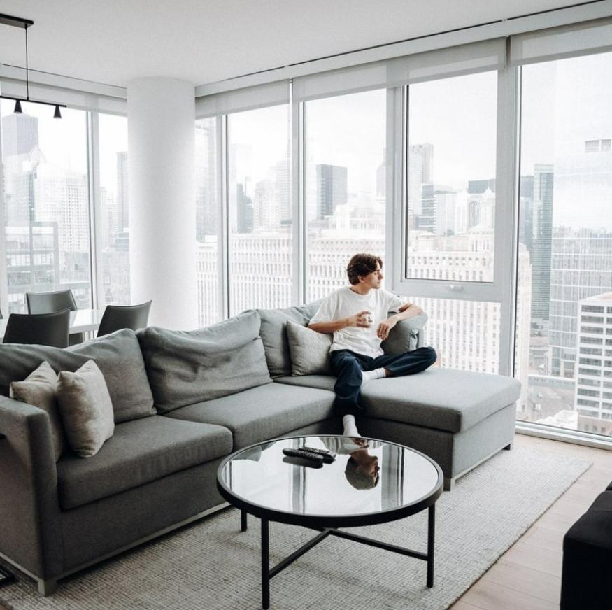 Level Downtown La South Olive Hotell Los Angeles Exteriör bild