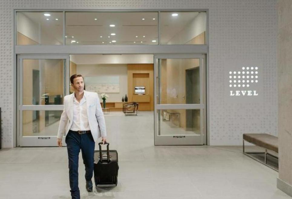 Level Downtown La South Olive Hotell Los Angeles Exteriör bild