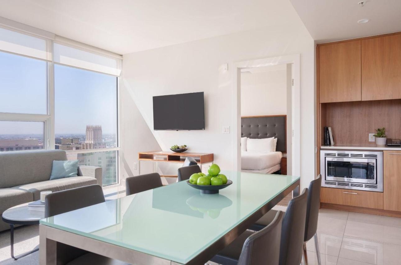 Level Downtown La South Olive Hotell Los Angeles Exteriör bild